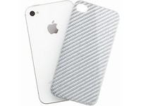 ソフトバンク、グラスファイバー素材のiPhone 4S／4カバー「The Silver Carbon 」
