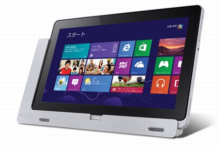日本エイサー、Windows 8搭載タブレット「ICONIA W700」などを発売