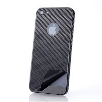 カーボンの素材感を出せるiPhone 5用のデコレーションシール「iPhone5カーボンシール（デコシール・全面） 200-LCD012」