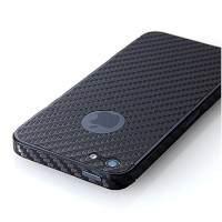 カーボンの素材感を出せるiPhone 5用のデコレーションシール「iPhone5カーボンシール（デコシール・全面） 200-LCD012」