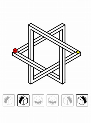 不可能立体と呼ばれる錯視のうえを転がってゴールを目指すという不思議体験ゲームがAndroidアプリとして提供されています。