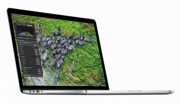 MacBook Pro Retinaディスプレイモデル（画像：アップル）