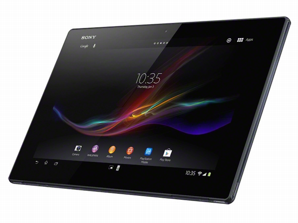 「Xperia Tablet Z」ブラック（画像：ソニー）