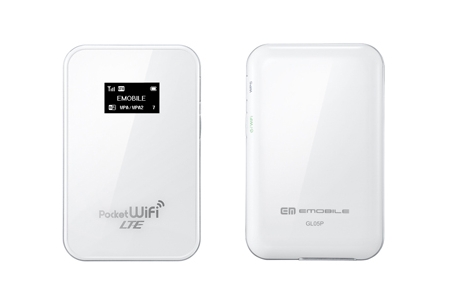 「Pocket WiFi LTE（GL05P）」（画像：イー・アクセス）