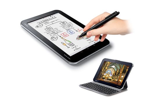 東芝、独自開発のノート機能を搭載したタブレットを発売　手書きで検索可能