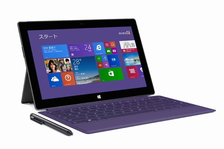 日本マイクロソフト、新型タブレット「Surface 2」を発売　価格は44800円から