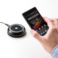 サンワサプライは11日、有線スピーカーを簡単にワイヤレス化してiPhoneやスマホの音楽を楽しめるBluetoothオーディオレシーバー、「Bluetoothレシーバー（オーディオ・通話対応・受信機・NFC接続）400-BTAD003」を発売した。
