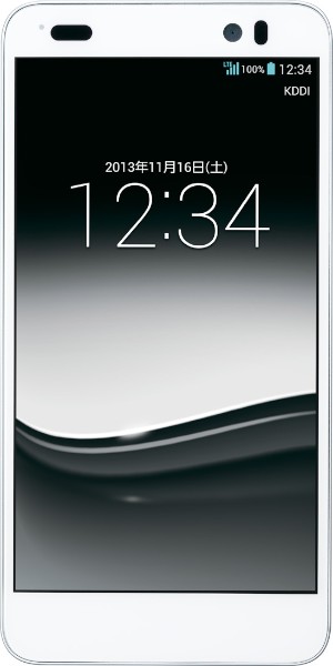 KDDIは18日、5インチでは国内最軽量というスマートフォン「DIGNO M」（京セラ製）を11月23日から発売すると発表した。