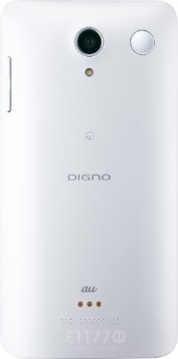 KDDIは18日、5インチでは国内最軽量というスマートフォン「DIGNO M」（京セラ製）を11月23日から発売すると発表した。