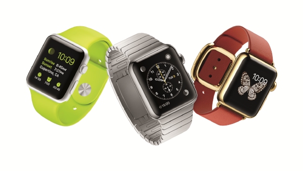 アップルが発表した腕時計型のウェアラブル端末「Apple Watch」（写真提供：アップル）
