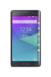 KDDIが10月に発売予定のスマートフォン「Galaxy Note Edge」（サムスン電子製）