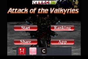 打て！攻撃をかわせ！月の英雄となれ！ - Android アプリ 「Attack of the Valkyries」