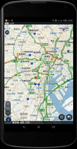 まるでカーナビ！？　スマホで快適ドライブ♪ - Android アプリ 「いつもNAVI ［ドライブ］ゼンリン最新地図のカーナビアプリ」