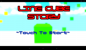 キューブがキューブを倒す！ - Android アプリ 「LINE CUBE STORY」