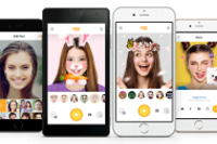 LINE、変身できる自撮り動画アプリ「egg」を公開