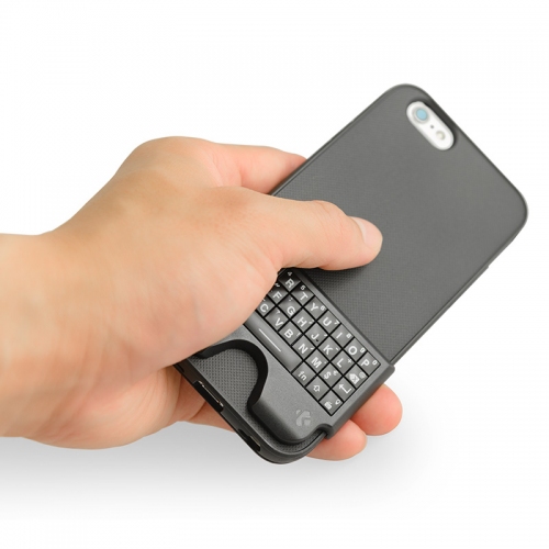 iPhone 6/6s用のQWERTY配列Bluetoothキーボード「KeNero Thunderbird」（写真：リンクスインターナショナル発表資料より）