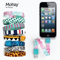 ブレスレットにもなる、スマートフォンケーブル「Mohzy」を販売開始！
