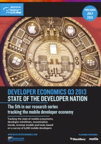 世界のモバイルデベロッパー動向調査の「Developer Economics Q3 2013 日本語版」を無料公開