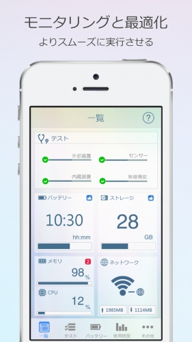 iPhone 6にも対応したハードウェア診断アプリ「Phone Doctor Plus」の日本語版がバージョンアップ！　9月18日より記念特価で提供