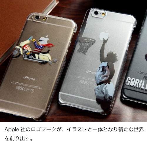 累計10万個突破のヒット商品！iPhoneケース「APPLE MAGIC」シリーズよりiPhone 6バージョン登場！　- ケース着用時アップルマークが絵柄の一部になる遊び心あふれたデザイン -