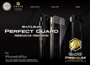 iPhone 6 / 6 Plusを完全ガードする「PERFECT GUARD」を12月17日発売　～ TPU素材や硬度9Hのガラスフィルムで落下の衝撃にも対応 ～