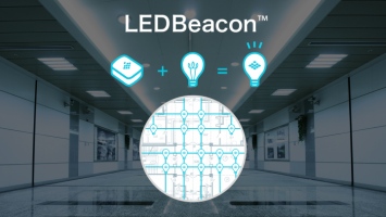 ビーコン＆クラウドの屋内位置情報サービスTAGCAST、光とビーコンを融合したLED照明 「LEDBeacon」の発表