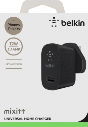 Belkin MIXIT↑(TM) メタリックホームチャージャー(ブラック)
