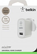 Belkin MIXIT↑(TM) メタリックホームチャージャー(ホワイト)