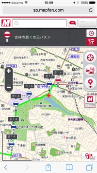 スマホ向け地図サイト「MapFan」対応バス路線に「大阪市営バス」「東武バス」など4社195路線を追加