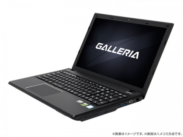 【サードウェーブデジノス・ドスパラ】高性能ゲーミングノートパソコン「GALLERIA QSF960HE」に Windows 7モデル登場