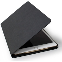 ヘアラインが美しい 上品なシルク調素材を使用したiPad Air2専用・iPad mini4専用フラップケースを発売