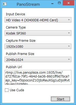 360度動画ライブストリーミングシステムを開発PanoPlaza Liveにて全天球カメラ映像を生中継可能に