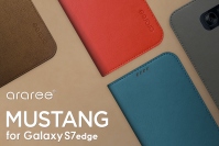 araree、Galaxy S7 edge手帳型ケース「マスタング」発売