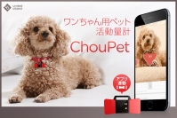 愛犬の健康管理に！ワンちゃん用活動量計「ChouPet」発売