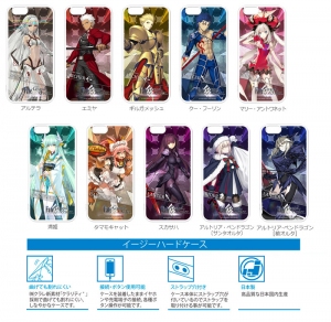 iPhone 6s/6用、iPhoneSE/5s/5用イージーハードケース『Fate/Grand Order』