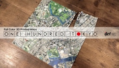 アイジェット、3Dプリンターで製作した東京広域のリアルジオラマ「ONE HUNDRED TOKYO」をKickstarterにてローンチ