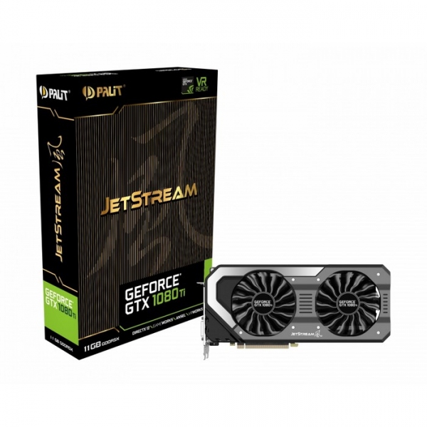 Palit製グラフィックカード『JetStream風シリーズ』に最新『NVIDIA GeForce GTX 1080 Ti』搭載の新モデルが登場