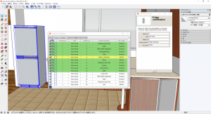 SketchUpモデルの属性情報を管理するプラグイン「Inventory3D for Excel」をリリース