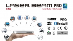 スマートポータブルプロジェクターの究極体、LASER BEAM PRO C200がついに日本上陸