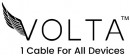 VOLTA Charger: これ１本ですべてのデバイスに対応。一生涯保障付きの最強充電ケーブル