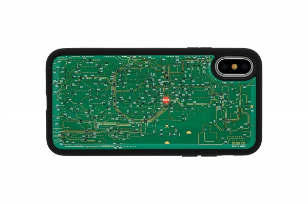 電池無しでLEDが光るiPhone X用ケースが登場　「東京路線図」「エヴァ初号機」など順次発売