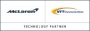 McLaren Technology Group／NTTコミュニケーションズ株式会社　ロゴ
