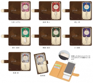 アニメ『ニル・アドミラリの天秤』のキャラを印刷した手帳型スマホケースやiPhoneケースなど5種35製品が新登場！