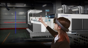 真生印刷とデジタル総合印刷が共同で「HoloLens（ホロレンズ）」の技術を活用した「MR設備導入シミュレーション」を開発・サービス提供中！