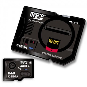 SEGAメガドライブ生誕30周年・ドリームキャスト生誕20周年記念　人気ハードをモチーフとしたmicroSDHCカードセットを発売！