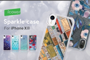 キラキラが可愛いiPhone XR専用グリッターケース「Sparkle case」