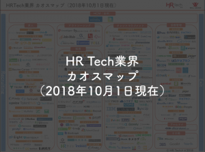 HR Techカオスマップを更新。掲載サービス数は231から299へ。