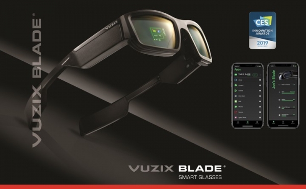 Vuzix Blade ARスマートグラスが優れたデザインとエンジニアリングでCES 2019イノベーションアワードを受賞