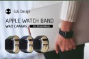 SLG Design Apple Watch バンド 42mm/44mm用 「Wax Canvas」