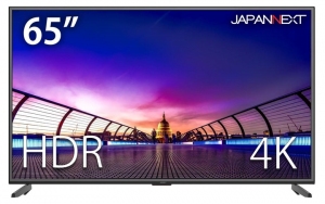 JAPANNEXTが65型 HDR対応 PBP/PIP機能 4K液晶モニター「JN-V6500UHDR」を3月19日に新発売！